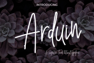 Arduin: A Script Font That Brings Personality to Your Brand