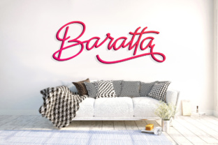 Baratta: A Script Font That Elevates Your Brand’s Visual Identity