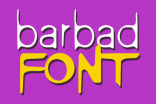 Barbad: A Decorative Font for Creative Branding Projects