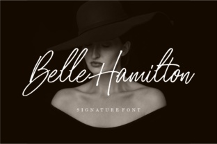 Belle Hamilton Font Review: A Script Handwritten Masterpiece