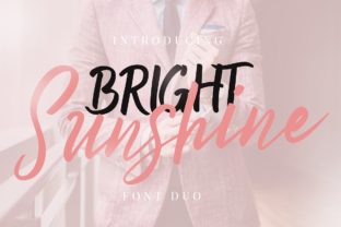Bright Sunshine Duo: A Font for Bold Branding and Creative Expression