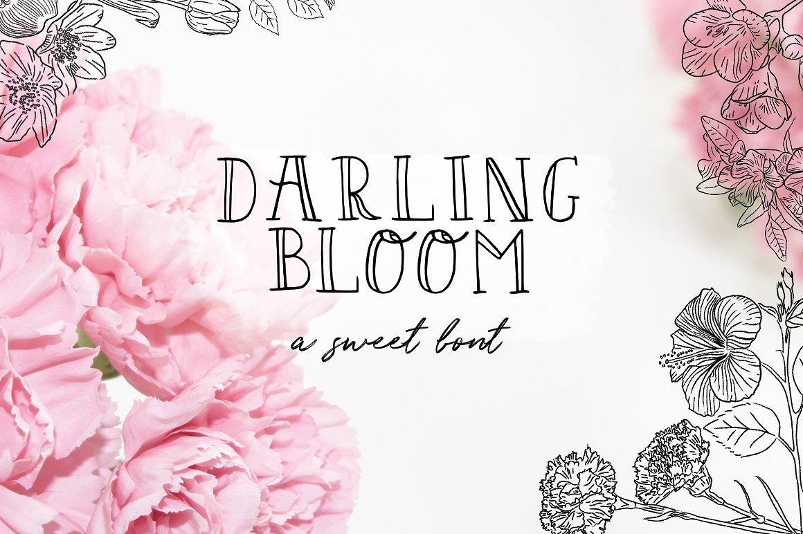Darling Bloom: A Serif Font for Elegant Branding and Digital Creativity