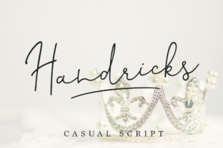 Handricks: A Script Font That Breathes Life Into Your Handmade Creations
