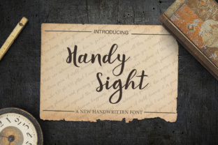 Handy Sight: A Stylish Script Font for Modern Design