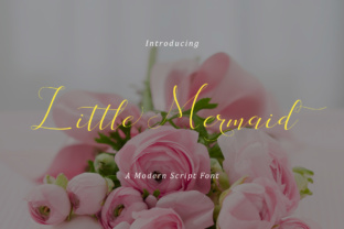 Little Mermaid: A Script Font for Editorial Elegance