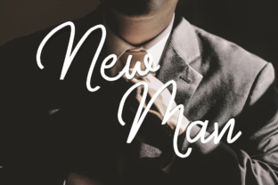 New Man: A Versatile Script Font for Editorial Design