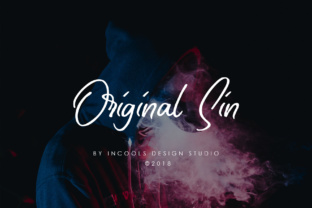 Original Sin: A Script Handwritten Font for Creative Branding