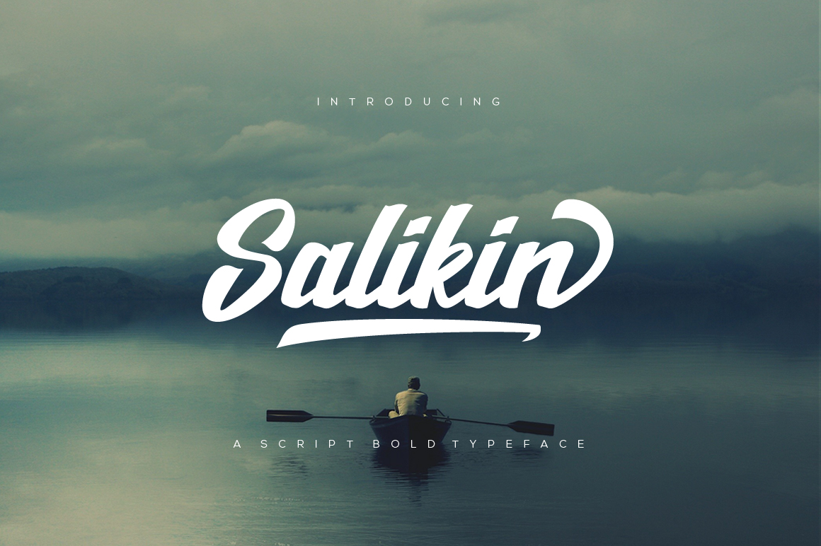 Salikin: A Bold Script Font for Creative Makers