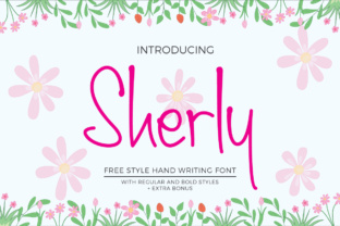 Sherly: The Handwritten Font That Elevates Your Campaigns
