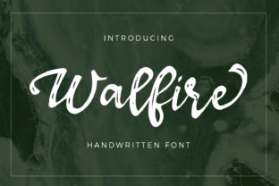 Walfire: A Script Handwritten Font That Elevates Your Brand