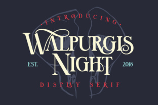 Walpurgis Night: A Serif Font That Elevates Your Brand
